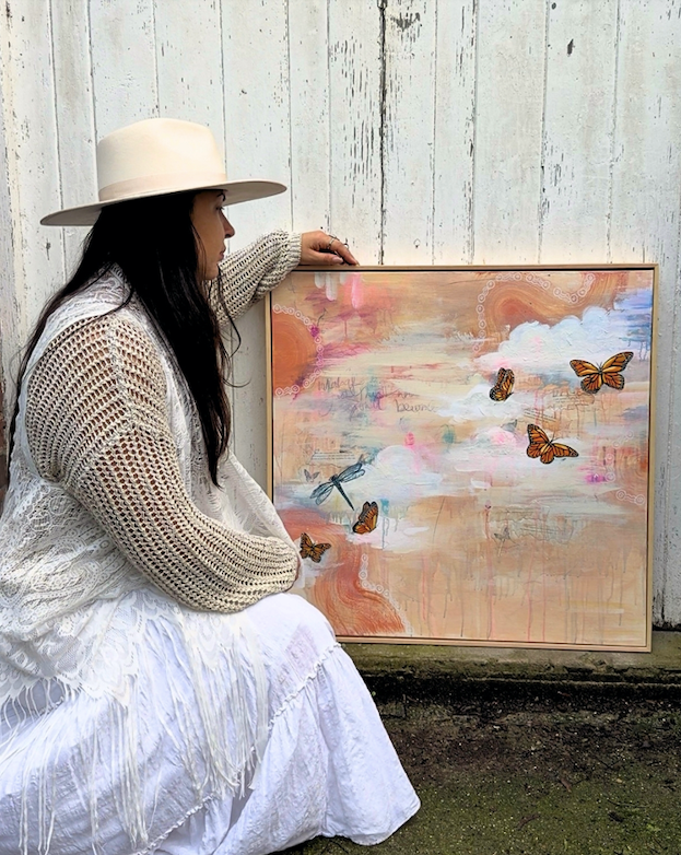 Symbolic and intuitive watercolour artwork — botanical and nature-inspired